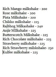 Desi Shakes By Kb menu 1