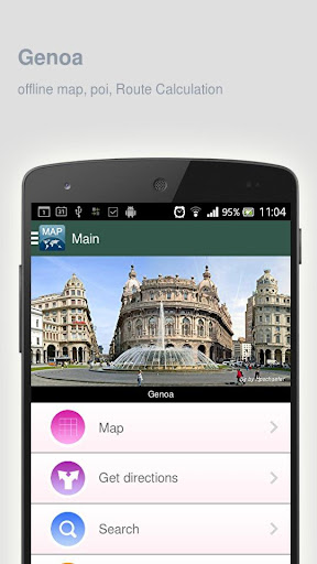 Genoa Map offline