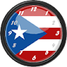 Puerto Rico Flag Clock Widget icon