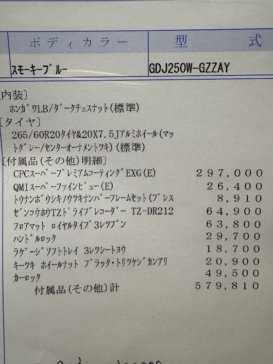 ランドクルーザー250のたくや🙄さんが投稿したカスタム事例の投稿画像2枚目