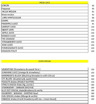 Fuel Juice & Pasta Bar menu 6