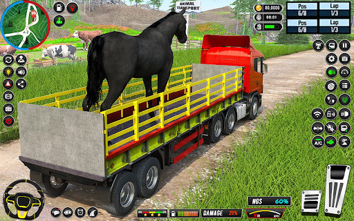 Screenshot Real Animal Cargo Truck Game