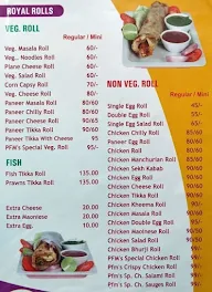 The Roll House menu 4