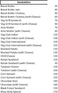 Khau Gully menu 3