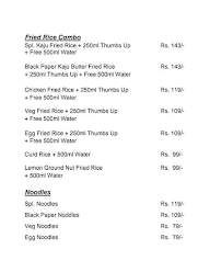 New Chinese & shawarma palace menu 1