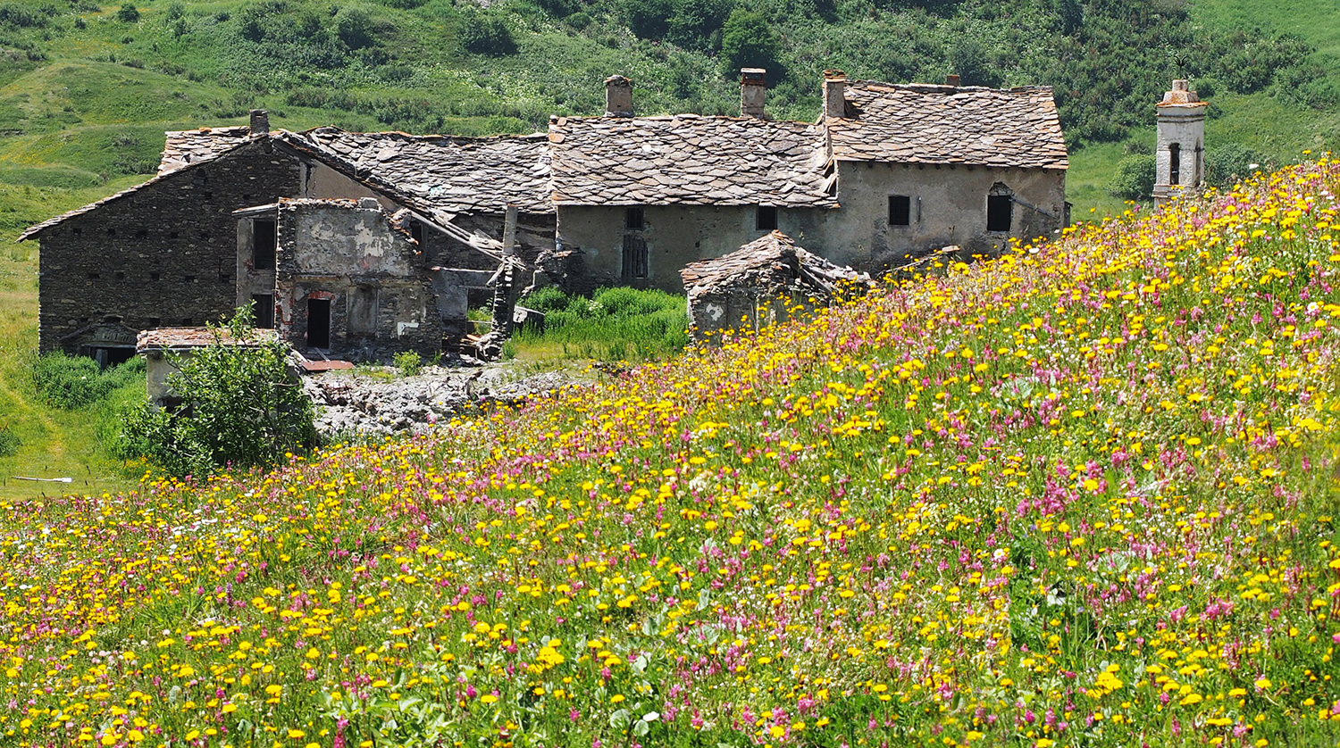 Gran Croce, borgo abbandonato, Moncenisio di brunosma