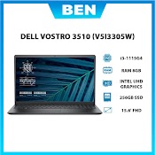 Laptop Dell Vostro 3510 (V5I3305W) (I3 - 1115G4 | 8Gb | 256Gb | 15.6' Fhd | Win 11 | Office)