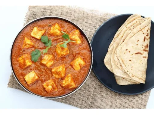 Paneer Butter Masala + 3 Butter Chapati