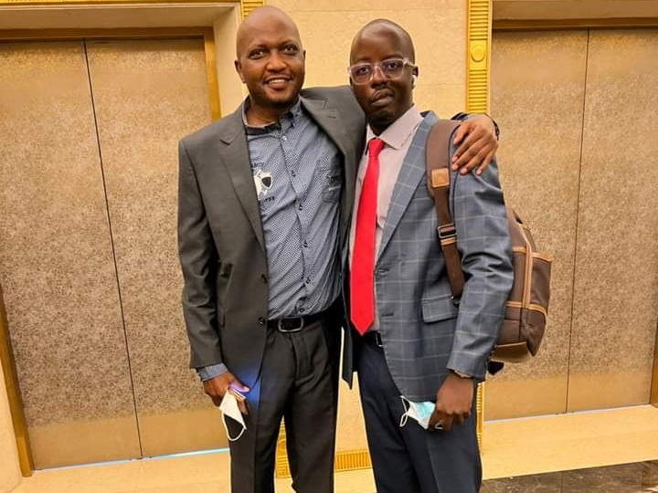 Gatundu South MP Moses Kuria and Raila Junior meet in Dubai