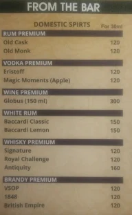 Tropicana Bar menu 5