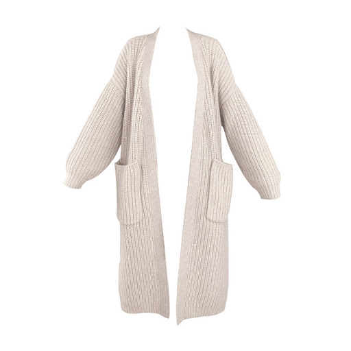 Title 6, Womens Mid-length All-match Thick Knitted Card...