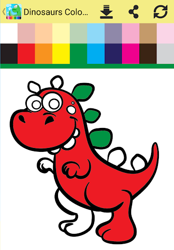 免費下載教育APP|Dinosaurs Coloring Book app開箱文|APP開箱王