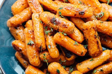 Roasted Parmesan Carrots