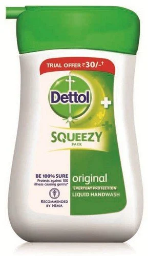 Dettol Squeezy Liquid Hand Wash - 100 ml
