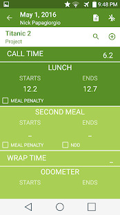 TV Timecard - náhled