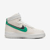 air force 1 high se summit white / black / sesame / neptune green