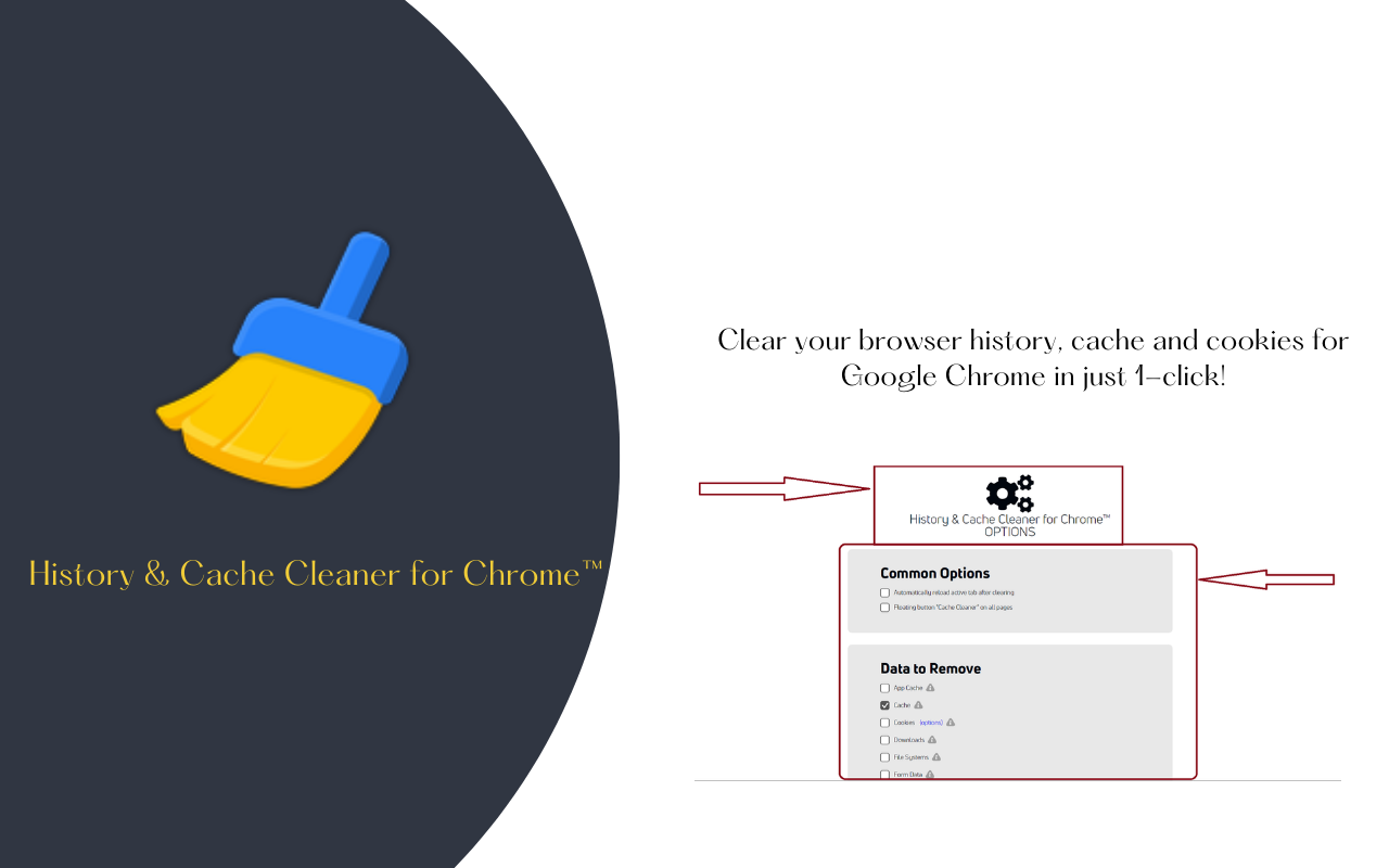 History & Cache Cleaner for Chrome™ Preview image 6