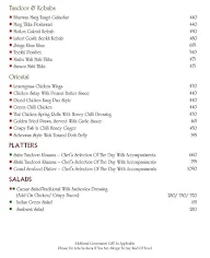 Tamara - Pipal Tree Hotel menu 3