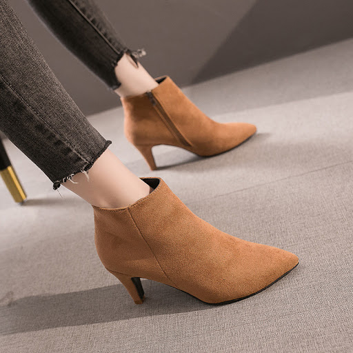 Title 4, Womens pointed toe stiletto mid-heel non-slip ...