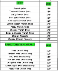 Crunchy Munchy Fried Chicken menu 1