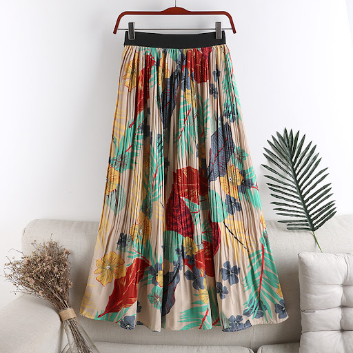 Title 9, Womens Floral Skirt High Waist Slimming A-line...
