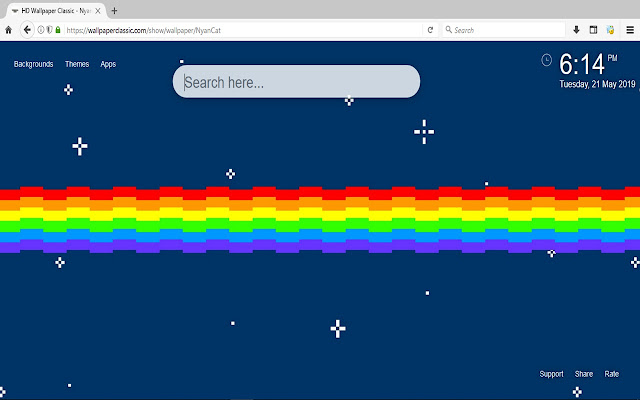 Nyan Cat Wallpapers New Tab Themes