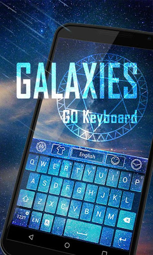 Galaxies GO Keyboard Theme