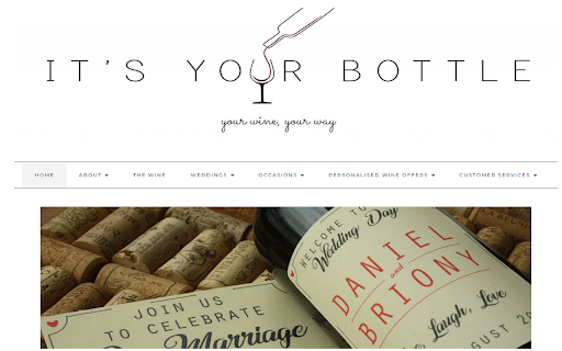 ItsYourBottle -The home of Personalised wine