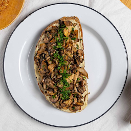 Mushroom Ricotta Toast