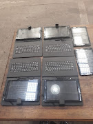 A security guard was arrested after tablets were stolen from the school during the recent holidays.