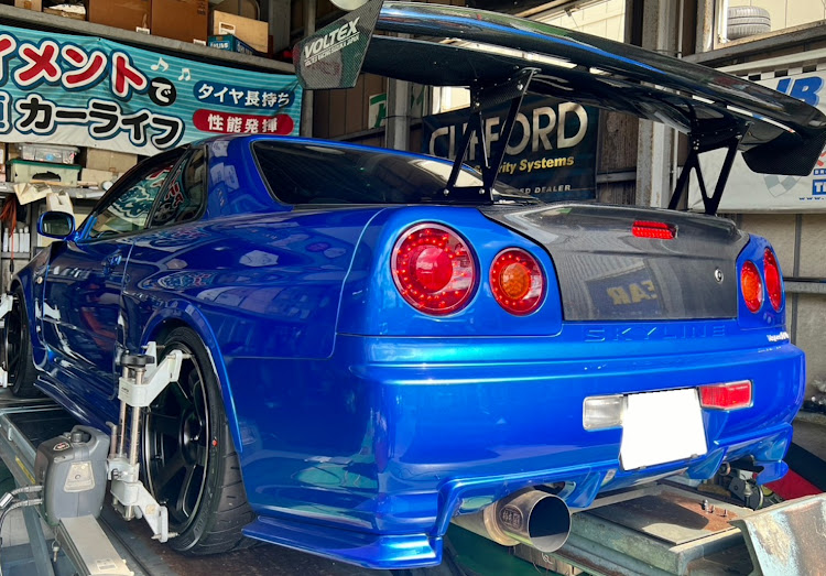 スカイライン GT-Rの地震大丈夫でしたか？・ホイール交換・お盆休み・車高調整・ラーメンに関するカスタム事例の投稿画像1枚目