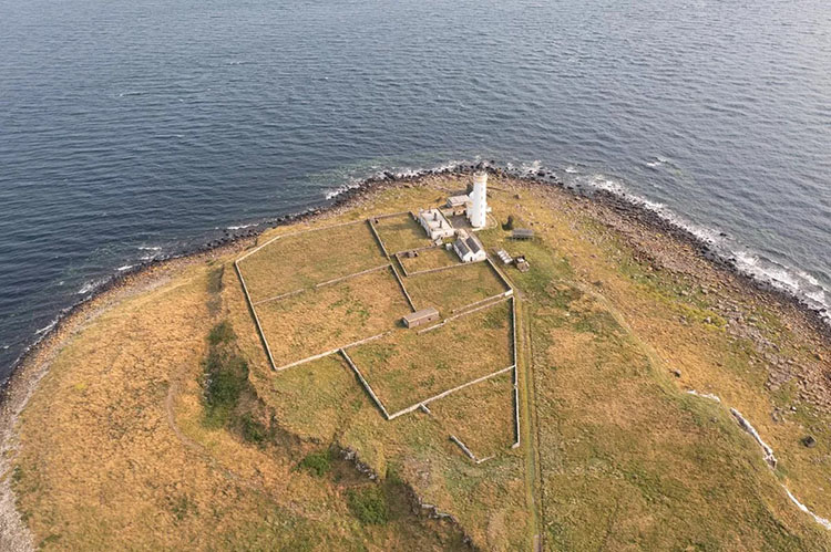 Pladda Scottish Island With Lighthouse For Sale