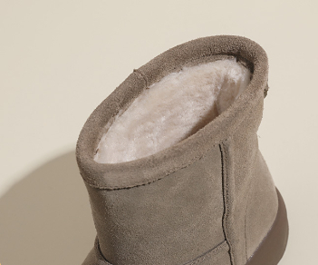 Title 2, Womens mid-calf snow boots fleece lined padded...