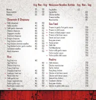 Beijing Bites menu 1