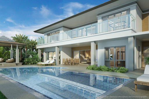 Villa avec piscine et jardin 1