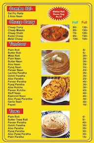 Adi's Restaurant menu 4