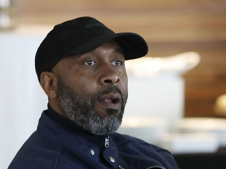 Lucas Radebe during the Marumo Gallants announcement at The Venue in Sandton on the June 29 2022.