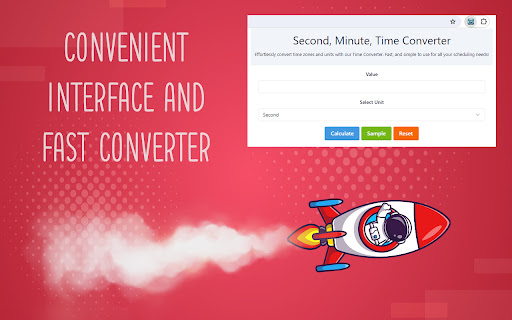 Second, Minute, Time Converter