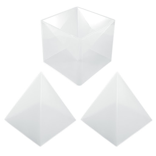 Title 4, Super Large Pyramid Silicone Mold for Mirror De...