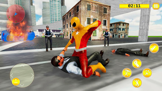 Flying Superhero Freedom Fighter VS SuperVillain 1.1 APK + Мод (Бесконечные деньги / Бесплатная покупка) за Android