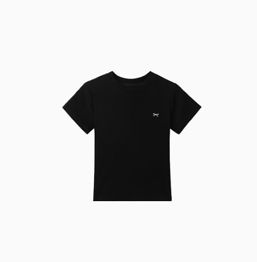 Title 6, American-style Black Shoulder Short Sleeve