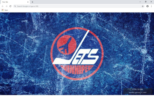 NHL Winnipeg Jets New Tab Theme