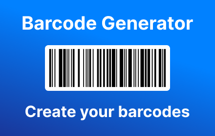 Barcode Generator small promo image