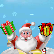 Christmas Santa Jump  Icon