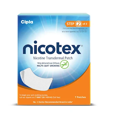 NICOTEX NICOTINE PATCHES 14MG 7'S