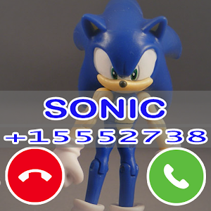 Fake Sonic Phone Call Prank Simulation 1.0 Icon