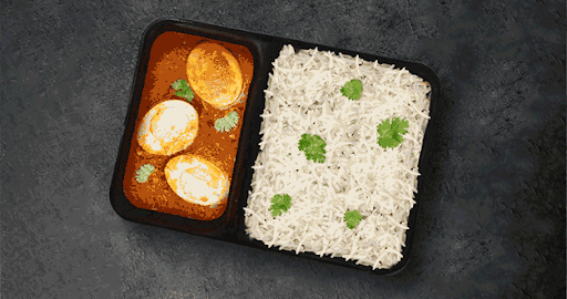 Egg Curry Mini Rice Bowl