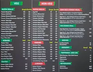 The Kathi Express menu 5