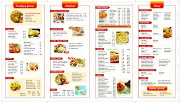 Kadimi Caterers menu 