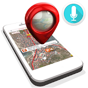 GPS Voice Driving Directions Gps Navigation Maps  Icon